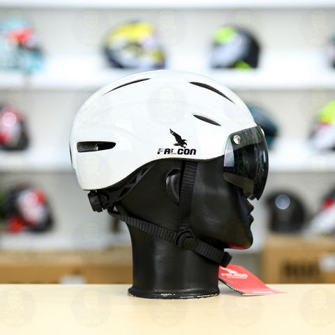 Nón Thể Thao POC Falcon City Trắng Bóng  FREESHIP