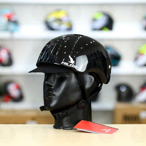 Nón Thể Thao POC Falcon F05 Đen Bóng FREESHIP