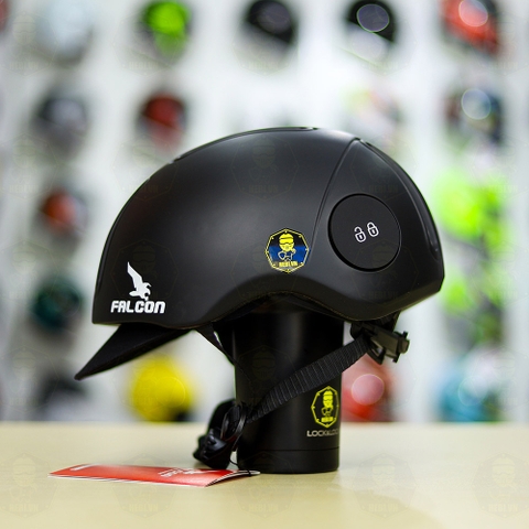 Nón Thể Thao POC Falcon F05 Đen Nhám FREESHIP