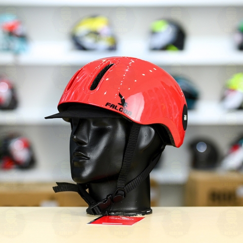 Nón Thể Thao POC Falcon F05 Đỏ Carot Bóng FREESHIP