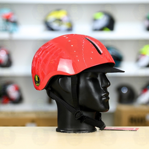 Nón Thể Thao POC Falcon F05 Đỏ Carot Bóng FREESHIP