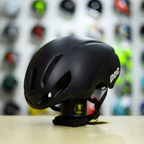 Nón Thể Thao POC P02 Đen Nhám FREESHIP