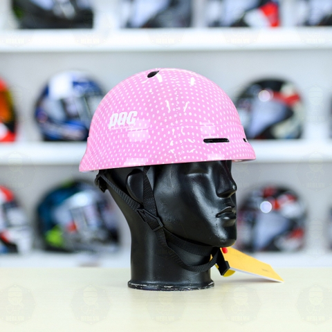 Nón thể thao POC PK02 FREESHIP - Hồng Chấm Bi