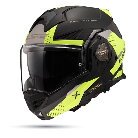 Mũ lật hàm LS2 AdvantX FF901 Sợi Thủy Tinh