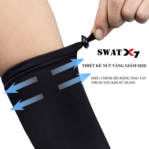 Bao Ống Tay SWAT X7 chống nắng, xỏ ngón che bàn tay