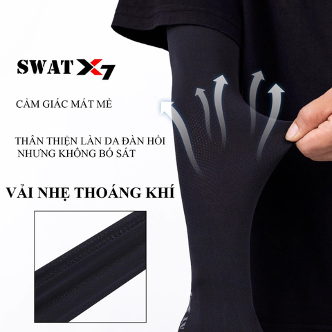 Bao Ống Tay SWAT X7 chống nắng, xỏ ngón che bàn tay