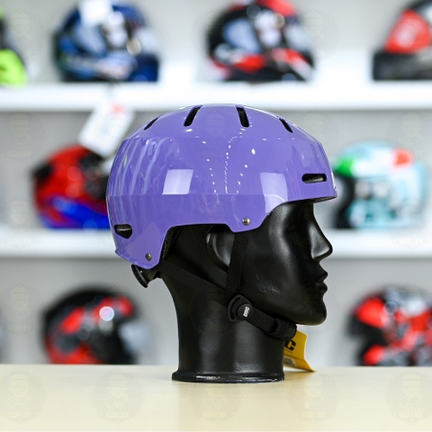 Nón Bảo Hiểm POC P05 Freesize FREESHIP - Tím Bóng