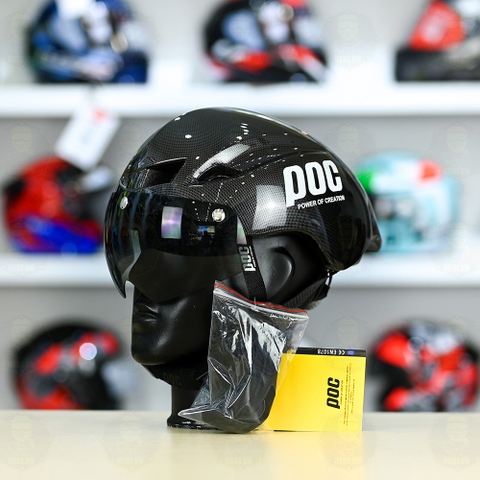 Nón Thể Thao POC P01 Vân Carbon FREESHIP