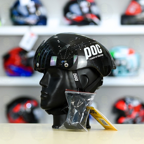 Nón Thể Thao POC P01 Vân Carbon FREESHIP