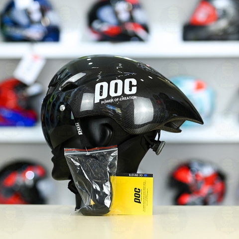 Nón Thể Thao POC P01 Vân Carbon FREESHIP