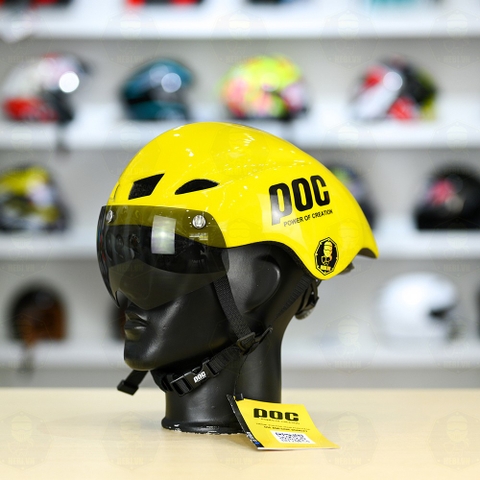 Nón Thể Thao POC P01 Freesize FREESHIP - Vàng Bóng