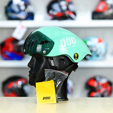 Nón POC P01 Freesize FREESHIP - Xanh Ngọc