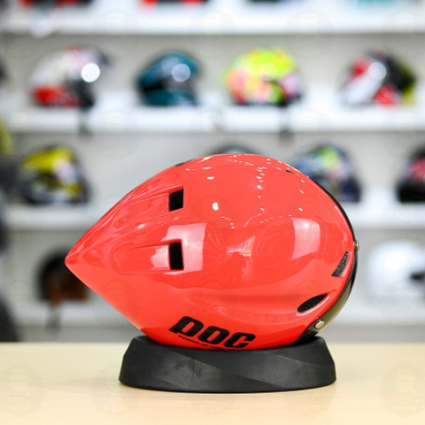 Nón Thể Thao POC P01 FREESHIP - Đỏ Carot Bóng