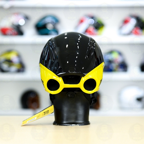 Nón Thể Thao POC P02 Đen Vàng Bóng  FREESHIP