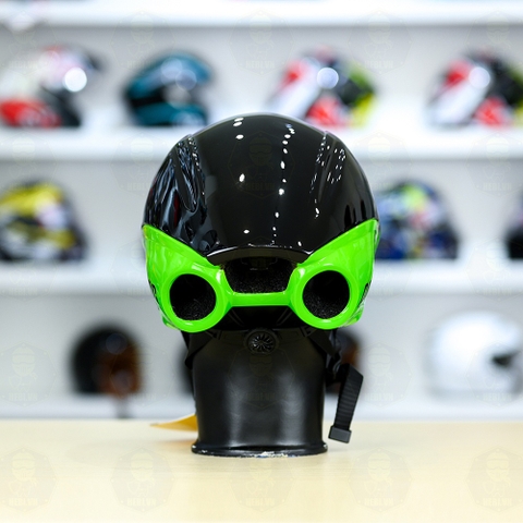 Nón Thể Thao POC P02 Đen Xanh Lá Bóng FREESHIP