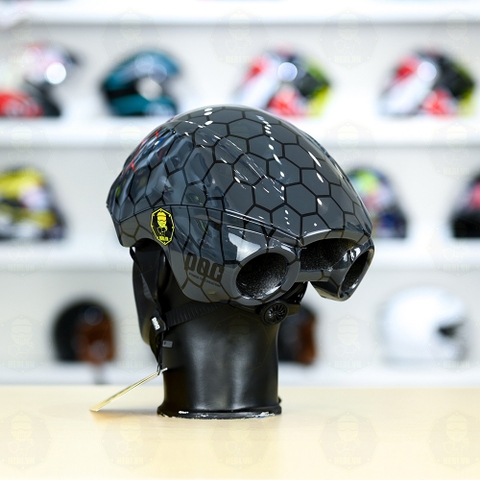 Nón Thể Thao POC P02 Tổ Ong Đỏ Bóng FREESHIP