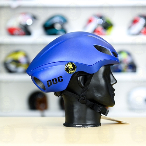 Nón Thể Thao POC P02 Đen Xanh Dương Nhám FREESHIP