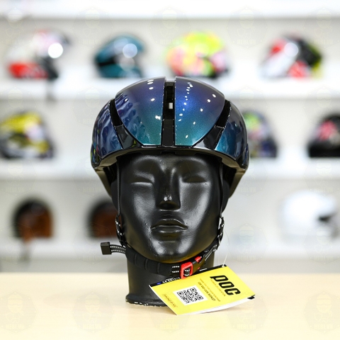 Nón Thể Thao POC P03 FREESHIP - Titan Xanh Bóng