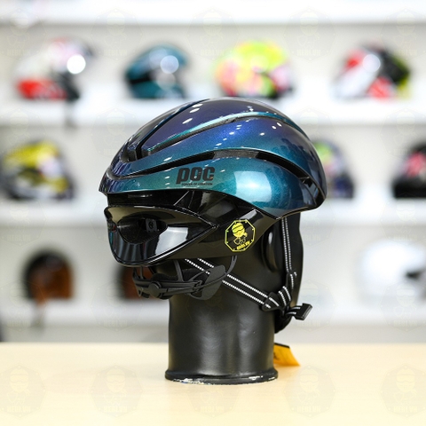 Nón Thể Thao POC P03 FREESHIP - Titan Xanh Bóng