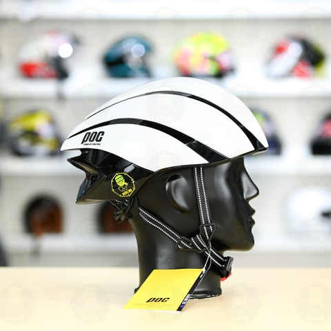 Nón Thể Thao POC P03 FREESHIP - Trắng Bóng