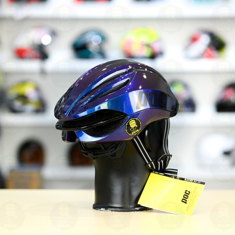 Nón Thể Thao POC P06 2022 FREESHIP - Titan Tím Bóng