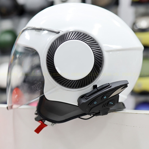 Tai Nghe Bluetooth Intercom Shark V2 BT 5.1 Kết Nối 8 Thiết Bị FREESHIP