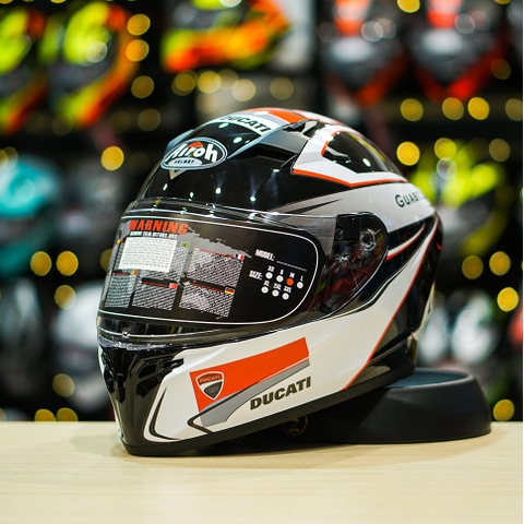 Tem Decal Ducati Version 1 Cho Nón Fullface - Không Nón - FREESHIP