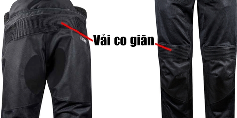 Quần Giáp LS2 VENTO MAN - Quần giáp bảo hộ Motor