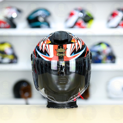 Mũ 3/4 Royal XH01 Basani Con Hổ Freeship