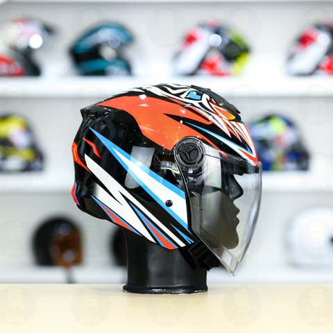 Mũ 3/4 Royal XH01 Basani Con Hổ Freeship