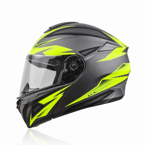 Mũ Lật Hàm Yohe 938 T3 Vàng Xám Nhám