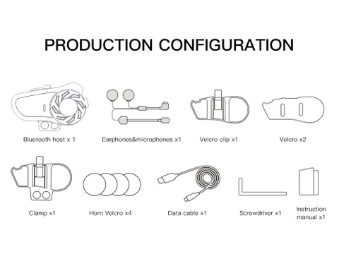 (NEW) Tai Nghe Bluetooth Intercom X2 5.1 V2 2025 Chia Sẻ Nhạc Freeship
