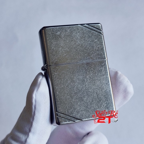 Zippo Vintage Street Chrome 267 Chính Hãng - Zippo Vintage Xước Bụi