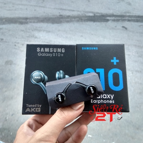 Tai nghe Samsung S10+ dây dù tặng lót tai phụ Fullbox