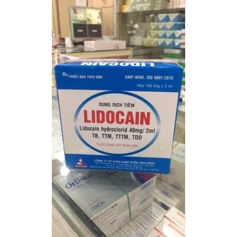 Lidocain 40mg/2ml Vĩnh Phúc