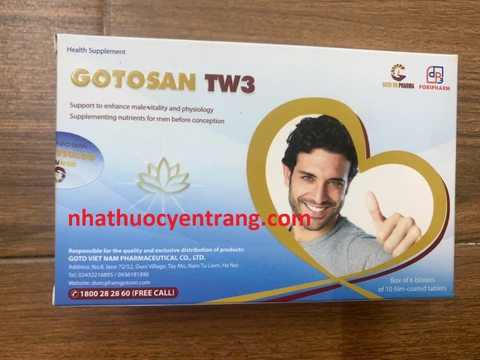 Gotosan Tw3 60 viên
