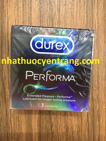 BCS Durex performa (hộp 3 cái)