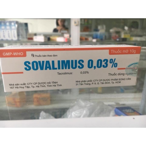 Sovalimus 0.03% 10g