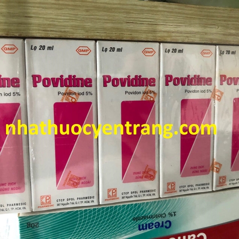 Povidine 5% 20ml Pharmedic