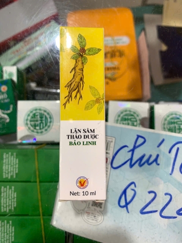 Lăn sâm thảo dược Bảo Linh 10ml