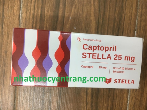Captopril Stella 25mg