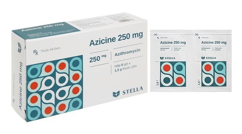 Azicine 250mg Stella gói