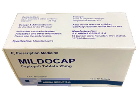 Mildocap 25mg
