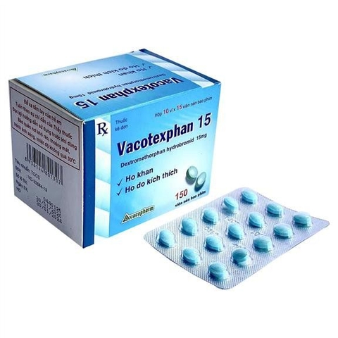 Vacotexphan 15mg (vỉ)
