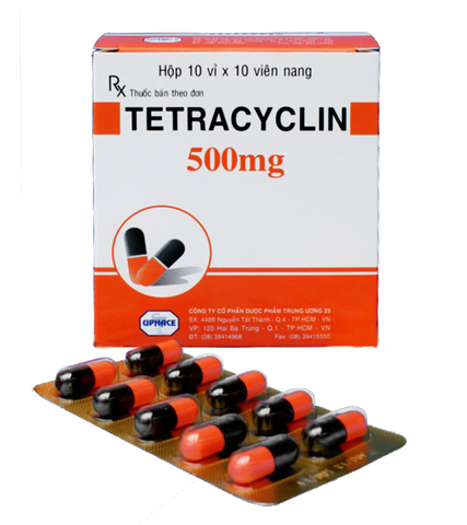 Tetracyclin 500mg (vỉ)