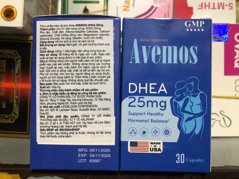 Avemos DHEA 25mg