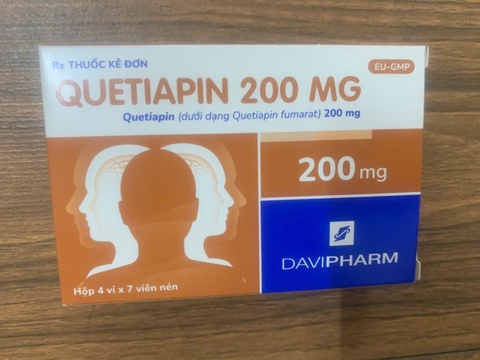 Quetiapin 200mg Davipharm