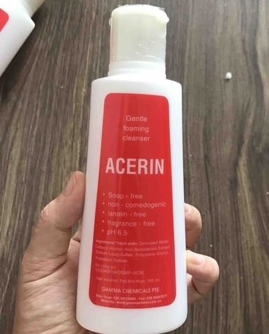 Sữa rửa mặt Acerin