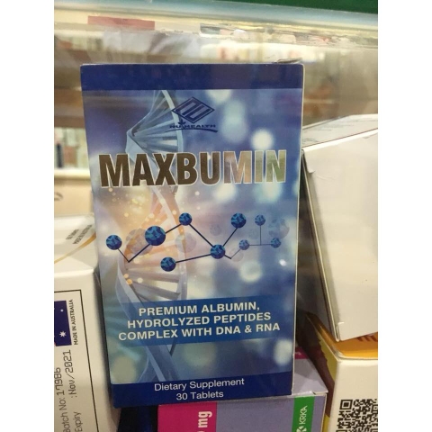 Maxbumin 30 viên