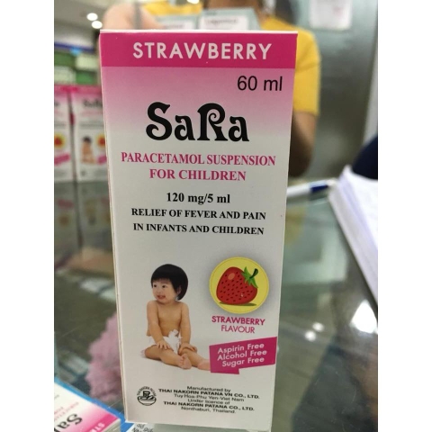 Sara Paracetamol 120mg/5ml